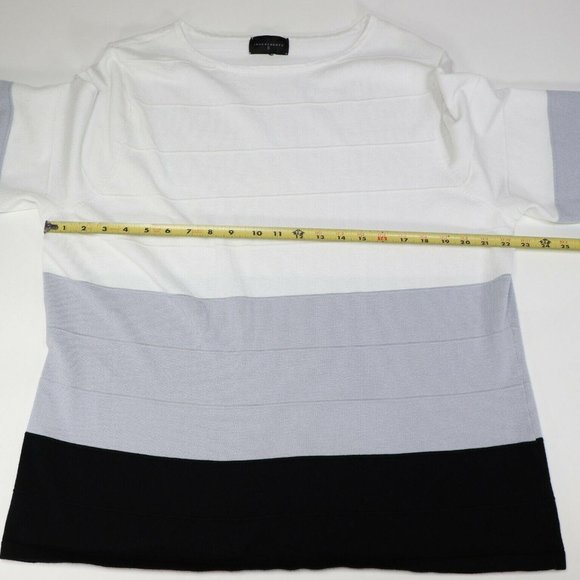 Investments II Womens MultiColor Sweater 3/4 Sleev - Picture 5 of 7